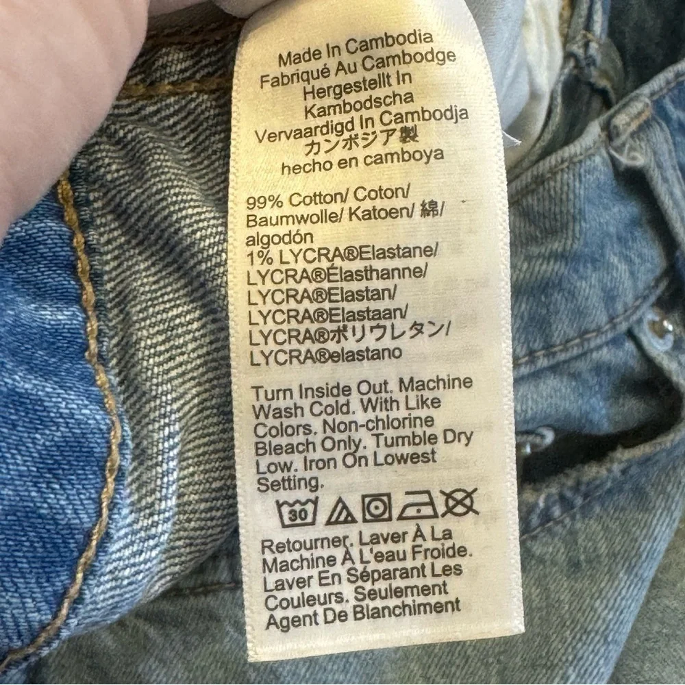 J Crew Jeans High-Rise Classic Vintage Tapered Blue Light Wash Denim Size 31